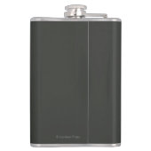 Downhill Skier - Sportbeoefening en Plezier Heupfles (Achterkant)