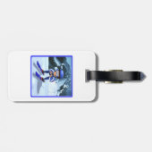 Downhill Skiing 2 Bagagelabel (Achterkant horizontaal)