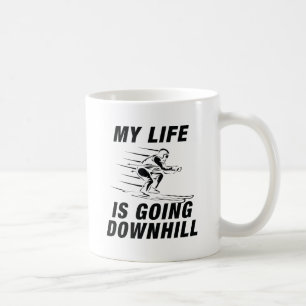 Downhill Skiing Koffiemok