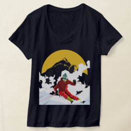 Downhill Skiing T-shirt