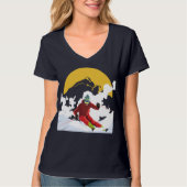 Downhill Skiing T-shirt (Voorkant)