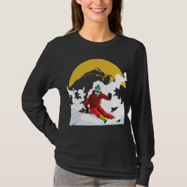 Downhill Skiing T-shirt