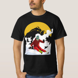 Downhill Skiing T-shirt
