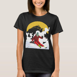 Downhill Skiing T-shirt