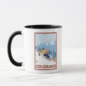 Downhill Snow SkierColorado Mok (Links)