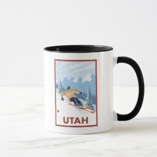 Downhill Snow SkierUtah Mok