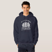 Downhill Snowboarding Hoodie (Voorkant volledig)