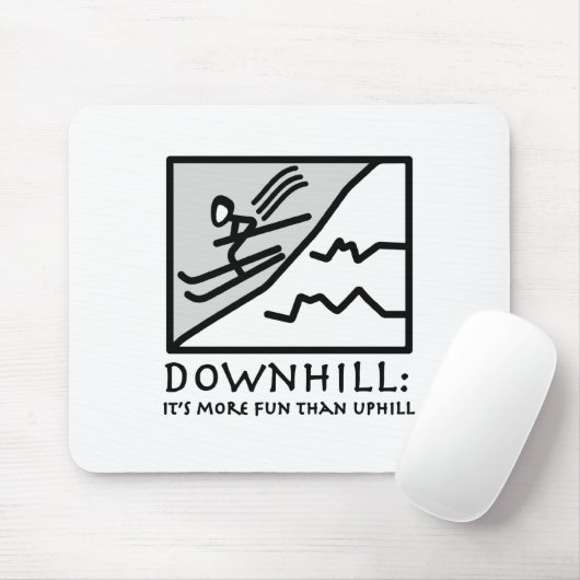 Downhill Thrill Muismat (Met muis)