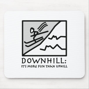 Downhill Thrill Muismat