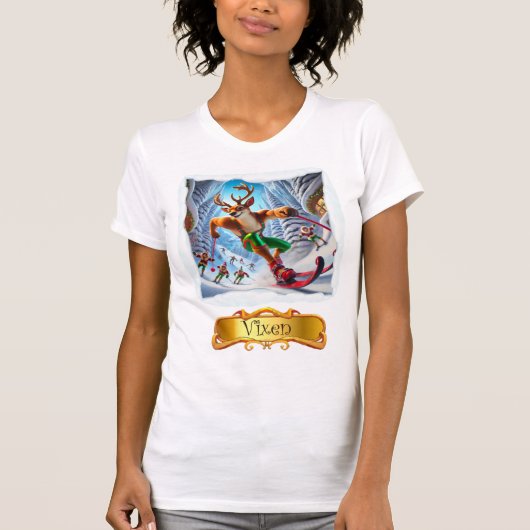 Downhill Vixen T-shirt (Voorkant)