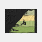 Downhillrijder Mtb - Mountainbiken Fiets Mountainb Fleece Deken (Voorkant (Horizontaal))