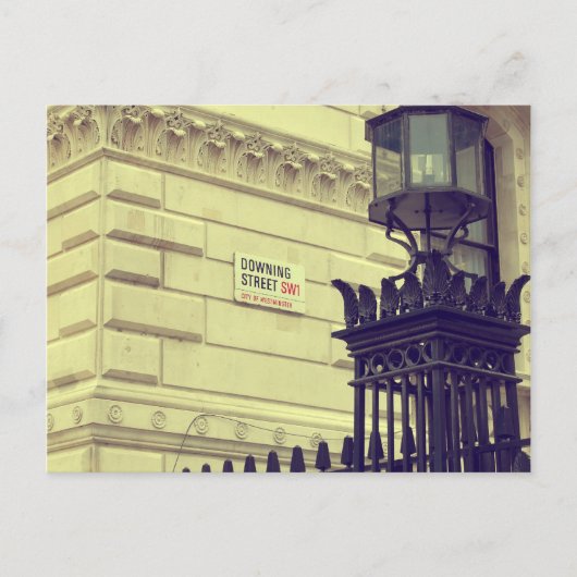 Downing Street Briefkaart (Voorkant)