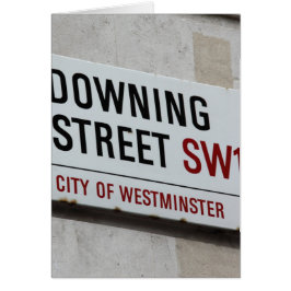 Downing Street Sign
