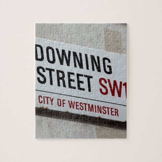Downing Street Sign Legpuzzel (Verticaal)
