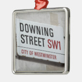Downing Street Sign Metalen Ornament (Links)