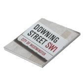 Downing Street Sign Notitieblok (Linkerzijde)