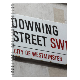 Downing Street Sign Notitieboek