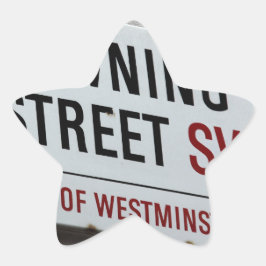 Downing Street Sign Ster Sticker