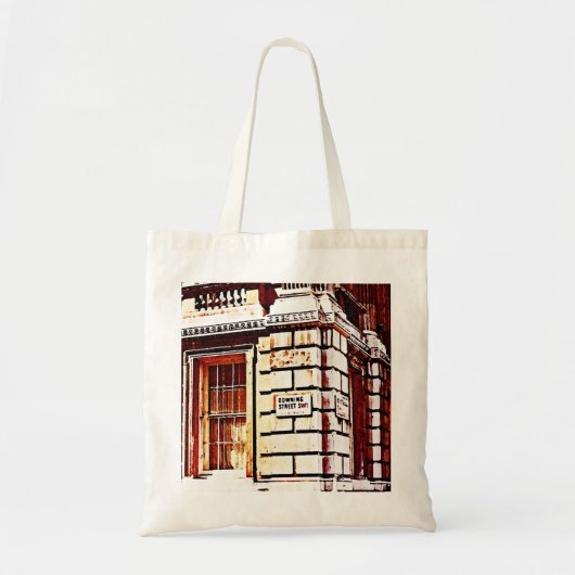 Downing Street Sign. Tote Bag (Voorkant)