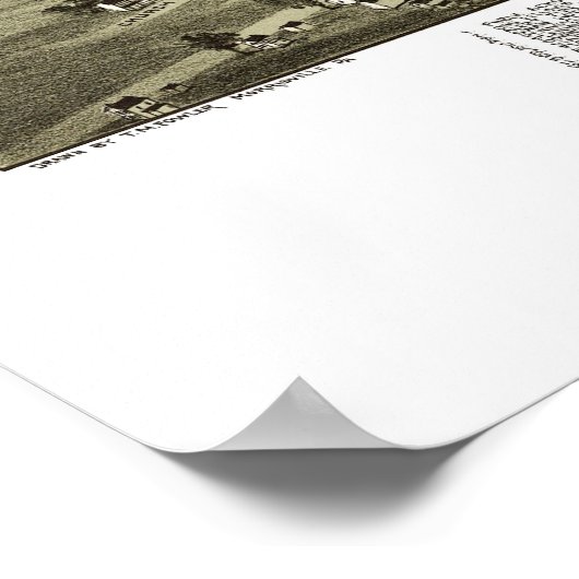 Downingtown, PA Panoramic Map - 1893 Poster (Hoek)