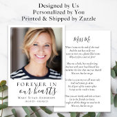 [Download beschikbaar] Foto Begrafenisgebed Kaart