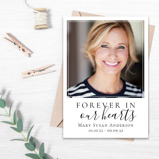 [Download beschikbaar] Foto Begrafenisgebed Kaart