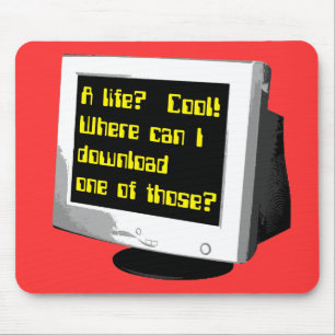 Download een Humor voor een grappige Mousepad-comp Muismat