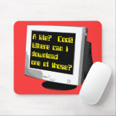 Download Een Leven Funny Muismat Computer Humor (Met muis)