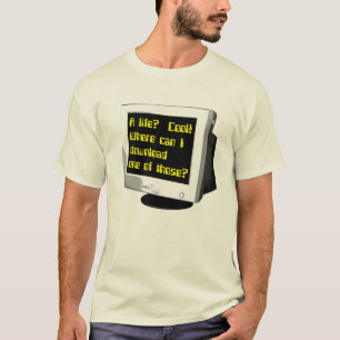 Download Een Leven Grappig T-Shirt Computer Humor
