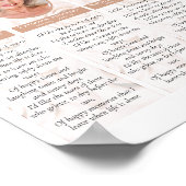 Download Floral 2x7" DIY Funeral Bladwijzer Sjablo Poster (Hoek)