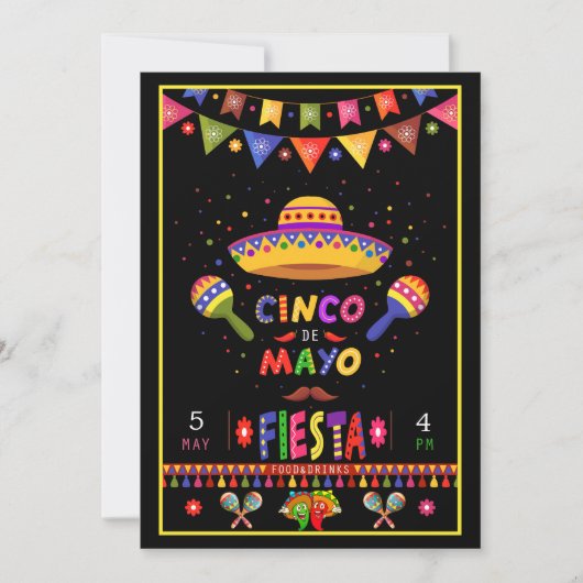 Download keuze Cinco de Mayo Kaart (Voorkant)