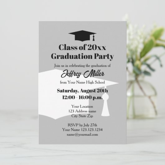 Download uw eigen aangepast digitaal graduatiemech kaart (Staand voorkant)