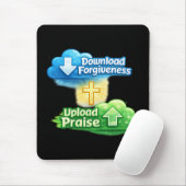 Download Vergeving Upload Lof - Christelijk Muismat (Met muis)