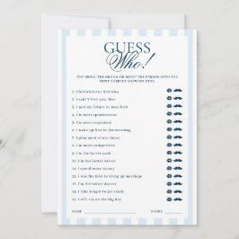 Downloadable Blue Striped Guess Who Card Kaart