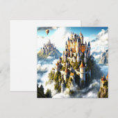 Downloadbaar Afbeelding - Kastelen Kaart (Voorkant / Achterkant)