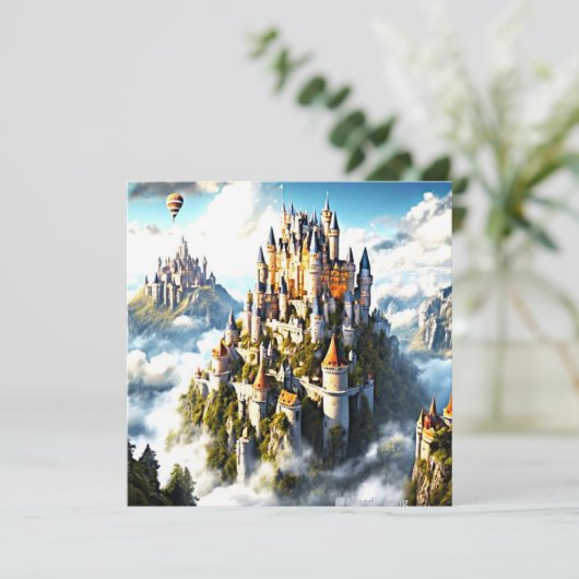 Downloadbaar Afbeelding - Kastelen Kaart (Staand voorkant)