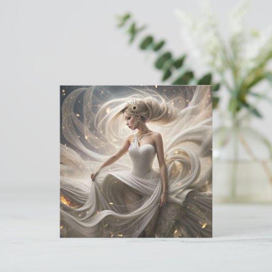 Downloadbaar Afbeelding - Magisch Kaart (Staand voorkant)