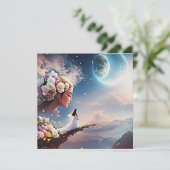 Downloadbaar Afbeelding - Ochtend Kaart (Staand voorkant)