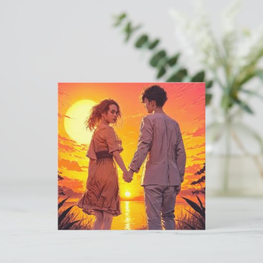 Downloadbaar Afbeelding - Samen Kaart (Staand voorkant)