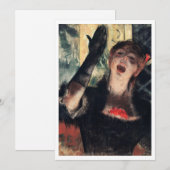 Downloadbaar Café Singer (1879) schilderij van Deg Kaart (Voorkant / Achterkant)