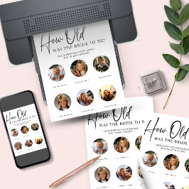 DOWNLOADBAAR Hoe oud was Bride Vrijgezellenfeest s Kaart