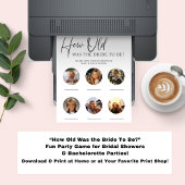 DOWNLOADBAAR Hoe oud was Bride Vrijgezellenfeest s Poster