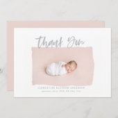 downloadbaar script dank u geboorte aankondiging (Voorkant / Achterkant)