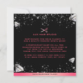 Downloadbare Giveaway Aankondiging Wedstrijd Kaart (Achterkant)