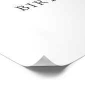 DOWNLOADBARE Golf 18e verjaardag Party Welkom Poster (Hoek)