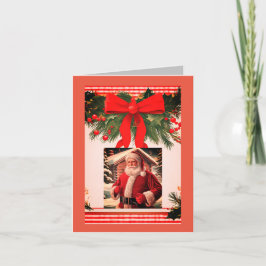 Downloadbare Kerstgroeten Gevouwen Uitnodiging