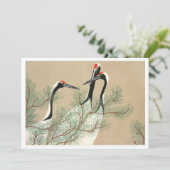 Downloadbare kranen van Momoyogusa Kaart (Staand voorkant)