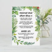 Downloadbare seruminstructie-Sjabloon Kaart (Staand voorkant)