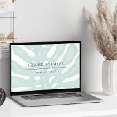 DOWNLOADBARE Tropic Botanicals Business Logo Sign Poster
