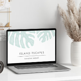 DOWNLOADBARE Tropic Botanicals Business Logo Sign Poster